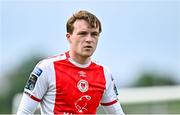 3 August 2025; Conor Carty of St Patrick's Athletic during the SSE Airtricity Men's Premier Division match between Waterford and St Patrick's Athletic at Regional Sports Centre in Waterford. Photo by Tyler Miller/Sportsfile