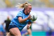 3 August 2025; Carla Rowe of Dublin during the TG4 All-Ireland Ladies Football Senior Championship final match between Dublin and Meath at Croke Park in Dublin. Photo by Shauna Clinton/Sportsfile