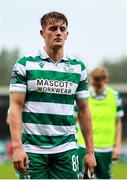 10 August 2025; John McGovern of Shamrock Rovers leaves the pitch after the drawn SSE Airtricity Men's Premier Division match between Galway United and Shamrock Rovers at Eamonn Deacy Park in Galway. Photo by Thomas Flinkow/Sportsfile