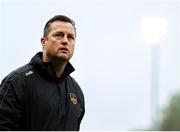10 August 2025; Galway United assistant manager Jon Daly leaves the pitch after the drawn SSE Airtricity Men's Premier Division match between Galway United and Shamrock Rovers at Eamonn Deacy Park in Galway. Photo by Thomas Flinkow/Sportsfile