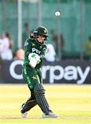 10 August 2025; Pakistan batter Muneeba Ali during match three of the Women's T20 International Series between Ireland and Pakistan at Castle Avenue Cricket Ground in Dublin. Photo by Seb Daly/Sportsfile