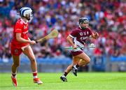 10 August 2025; Aoife Donohue of Galway during the Glen Dimplex All-Ireland Senior Camogie Championship final match between Cork and Galway at Croke Park in Dublin. Photo by Piaras Ó Mídheach/Sportsfile