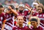 10 August 2025; Niamh McInerney of Galway before the Glen Dimplex All-Ireland Senior Camogie Championship final match between Cork and Galway at Croke Park in Dublin. Photo by Ramsey Cardy/Sportsfile