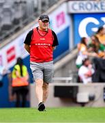 10 August 2025; Cork manager Ger Manley before the Glen Dimplex All-Ireland Senior Camogie Championship final match between Cork and Galway at Croke Park in Dublin. Photo by Ramsey Cardy/Sportsfile