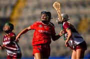 10 August 2025; Saoirse McCarthy of Cork during the Glen Dimplex All-Ireland Senior Camogie Championship final match between Cork and Galway at Croke Park in Dublin. Photo by Ramsey Cardy/Sportsfile