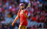 10 August 2025; Orlaith Cahalane of Cork during the Glen Dimplex All-Ireland Senior Camogie Championship final match between Cork and Galway at Croke Park in Dublin. Photo by Ramsey Cardy/Sportsfile