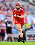 10 August 2025; Libby Coppinger of Cork during the Glen Dimplex All-Ireland Senior Camogie Championship final match between Cork and Galway at Croke Park in Dublin. Photo by Ramsey Cardy/Sportsfile