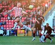 8 August 2025; Mark Connolly of Derry City during the SSE Airtricity Men's Premier Division match between Derry City and Cork City at The Ryan McBride Brandywell Stadium in Derry. Photo by Ramsey Cardy/Sportsfile