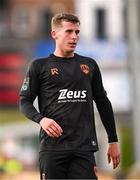 8 August 2025; Evan McLaughlin of Cork City during the SSE Airtricity Men's Premier Division match between Derry City and Cork City at The Ryan McBride Brandywell Stadium in Derry. Photo by Ramsey Cardy/Sportsfile