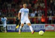 12 August 2025; Dejan Petrovic of Rijeka during the UEFA Europa League Third Qualifying Round 2nd Leg match between Shelbourne and Rijeka at Tolka Park in Dublin. Photo by Stephen McCarthy/Sportsfile