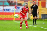 7 August 2025; Megan Smyth-Lynch of Shelbourne during the SSE Airtricity Women's Premier Division match between Shelbourne and Waterford at Tolka Park in Dublin. Photo by Tyler Miller/Sportsfile