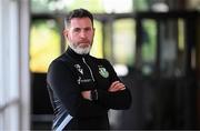 13 August 2025; Manager Stephen Bradley stands for a portrait during a Shamrock Rovers media conference at Roadstone Group Sports Club in Dublin. Photo by Seb Daly/Sportsfile