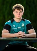 13 August 2025; Goalkeeper Ed McGinty sits for a portrait during a Shamrock Rovers media conference at Roadstone Group Sports Club in Dublin. Photo by Seb Daly/Sportsfile