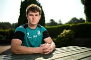 13 August 2025; Goalkeeper Ed McGinty sits for a portrait during a Shamrock Rovers media conference at Roadstone Group Sports Club in Dublin. Photo by Seb Daly/Sportsfile