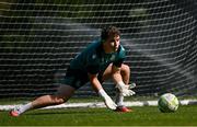 13 August 2025; Goalkeeper Ed McGinty during a Shamrock Rovers training session at Roadstone Group Sports Club in Dublin. Photo by Seb Daly/Sportsfile
