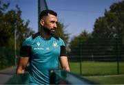 13 August 2025; Roberto Lopes during a Shamrock Rovers training session at Roadstone Group Sports Club in Dublin. Photo by Seb Daly/Sportsfile