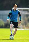 13 August 2025; Rory Gaffney during a Shamrock Rovers training session at Roadstone Group Sports Club in Dublin. Photo by Seb Daly/Sportsfile