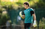 13 August 2025; Goalkeeper Ed McGinty during a Shamrock Rovers training session at Roadstone Group Sports Club in Dublin. Photo by Seb Daly/Sportsfile