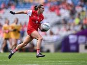 3 August 2025; Holly Lambe Sally of Louth during the TG4 All-Ireland Ladies Football Junior Championship final match between Antrim and Louth at Croke Park in Dublin. Photo by Piaras Ó Mídheach/Sportsfile
