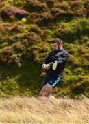 4 August 2025; Bobby Douglas of Mayo competing in the Senior Hurling competition during the M. Donnelly GAA Poc Fada All-Ireland Finals at Annaverna Mountain in the Cooley Peninsula, Ravensdale, Louth. Photo by Piaras Ó Mídheach/Sportsfile