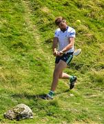 4 August 2025; Colin Ryan of Limerick competing in the Senior Hurling competition during the M. Donnelly GAA Poc Fada All-Ireland Finals at Annaverna Mountain in the Cooley Peninsula, Ravensdale, Louth. Photo by Piaras Ó Mídheach/Sportsfile