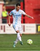 12 August 2025; Mladen Devetak of Rijeka during the UEFA Europa League Third Qualifying Round 2nd Leg match between Shelbourne and Rijeka at Tolka Park in Dublin. Photo by Ben McShane/Sportsfile