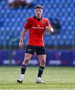 13 August 2025; Ryan McCormack of Munster during the PwC U-18 Boys Interprovincial Series match between Leinster and Munster at Energia Park in Dublin. Photo by Tyler Miller/Sportsfile