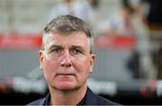 14 August 2025; St Patrick's Athletic manager Stephen Kenny before the UEFA Conference League Third Qualifying Round second leg match between Besiktas and St Patrick's Athletic at Besiktas Stadium in Istanbul, Türkiye. Photo by Emre Oktay/Sportsfile
