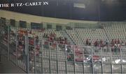 14 August 2025; St Patrick's Athletic supporters during the UEFA Conference League Third Qualifying Round second leg match between Besiktas and St Patrick's Athletic at Besiktas Stadium in Istanbul, Türkiye. Photo by Emre Oktay/Sportsfile