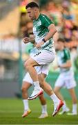 14 August 2025; Aaron Greene of Shamrock Rovers before the UEFA Conference League Third Qualifying Round second leg match between Shamrock Rovers and Ballkani at Tallaght Stadium in Dublin. Photo by Stephen McCarthy/Sportsfile