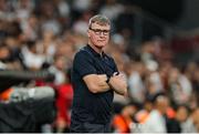 14 August 2025; St Patrick's Athletic manager Stephen Kenny during the UEFA Conference League Third Qualifying Round second leg match between Besiktas and St Patrick's Athletic at Besiktas Stadium in Istanbul, Türkiye. Photo by Emre Oktay/Sportsfile