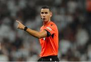 14 August 2025; Referee António Nobre during the UEFA Conference League Third Qualifying Round second leg match between Besiktas and St Patrick's Athletic at Besiktas Stadium in Istanbul, Türkiye. Photo by Emre Oktay/Sportsfile