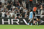 14 August 2025; João Mário of Besiktas celebrates after scoring his side's third goal during the UEFA Conference League Third Qualifying Round second leg match between Besiktas and St Patrick's Athletic at Besiktas Stadium in Istanbul, Türkiye. Photo by Emre Oktay/Sportsfile