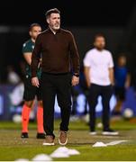 14 August 2025; Shamrock Rovers manager Stephen Bradley during the UEFA Conference League Third Qualifying Round second leg match between Shamrock Rovers and Ballkani at Tallaght Stadium in Dublin. Photo by Ben McShane/Sportsfile