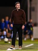 14 August 2025; Shamrock Rovers manager Stephen Bradley during the UEFA Conference League Third Qualifying Round second leg match between Shamrock Rovers and Ballkani at Tallaght Stadium in Dublin. Photo by Ben McShane/Sportsfile