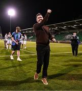 14 August 2025; Shamrock Rovers manager Stephen Bradley after the UEFA Conference League Third Qualifying Round second leg match between Shamrock Rovers and Ballkani at Tallaght Stadium in Dublin. Photo by Ben McShane/Sportsfile