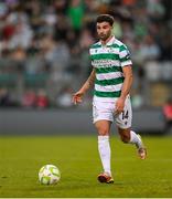 14 August 2025; Danny Mandroiu of Shamrock Rovers during the UEFA Conference League Third Qualifying Round second leg match between Shamrock Rovers and Ballkani at Tallaght Stadium in Dublin. Photo by Stephen McCarthy/Sportsfile