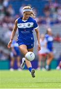 3 August 2025; Eva Galvin of Laois during the TG4 All-Ireland Ladies Football Intermediate Championship final match between Laois and Tyrone at Croke Park in Dublin. Photo by Piaras Ó Mídheach/Sportsfile