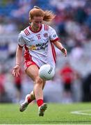 3 August 2025; Sorcha Gormley of Tyrone during the TG4 All-Ireland Ladies Football Intermediate Championship final match between Laois and Tyrone at Croke Park in Dublin. Photo by Piaras Ó Mídheach/Sportsfile