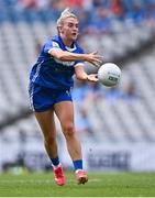 3 August 2025; Emma Lawlor of Laois during the TG4 All-Ireland Ladies Football Intermediate Championship final match between Laois and Tyrone at Croke Park in Dublin. Photo by Piaras Ó Mídheach/Sportsfile