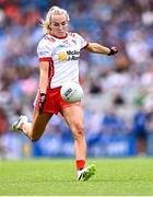 3 August 2025; Méabh Mallon of Tyrone during the TG4 All-Ireland Ladies Football Intermediate Championship final match between Laois and Tyrone at Croke Park in Dublin. Photo by Piaras Ó Mídheach/Sportsfile