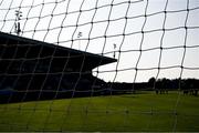 15 August 2025; A general view inside the ground before the Sports Direct Men’s FAI Cup third round match between Salthill Devon and Galway United at Eamonn Deacy Park in Galway. Photo by Piaras Ó Mídheach/Sportsfile