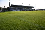 15 August 2025; A general view inside the ground before the Sports Direct Men’s FAI Cup third round match between Salthill Devon and Galway United at Eamonn Deacy Park in Galway. Photo by Piaras Ó Mídheach/Sportsfile