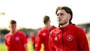 15 August 2025; Ronan Manning of Sligo Rovers before the Sports Direct Men’s FAI Cup third round match between Bohemians and Sligo Rovers at Dalymount Park in Dublin. Photo by Seb Daly/Sportsfile