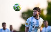 15 August 2025; Ben Molloy of Salthil Devon during the Sports Direct Men’s FAI Cup third round match between Salthill Devon and Galway United at Eamonn Deacy Park in Galway. Photo by Piaras Ó Mídheach/Sportsfile