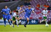 15 August 2025; Kyle White of Waterford in action against Harry Nevin of Cork City during the Sports Direct Men’s FAI Cup third round match between Cork City and Waterford at Turner's Cross in Cork. Photo by Tyler Miller/Sportsfile
