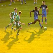 15 August 2025; Gradi Lomboto of Finn Harps during the Sports Direct Men’s FAI Cup third round match between Finn Harps and Bray Wanderers at Finn Park in Ballybofey, Donegal. Photo by Ramsey Cardy/Sportsfile