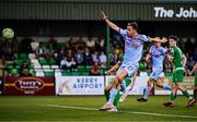 15 August 2025; Harvey Cribb of Cobh Ramblers misses a goal chance during the Sports Direct Men’s FAI Cup third round match between Kerry FC and Cobh Ramblers at Mounthawk Park in Tralee, Kerry. Photo by Brendan Moran/Sportsfile