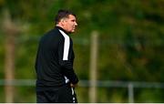 16 August 2025; Athlone Town manager Colin Fortune before the Sports Direct Women's FAI Cup quarter-final match between Peamount United and Athlone Town at Greenogue Park in Newcastle, Dublin. Photo by Tyler Miller/Sportsfile