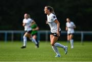 16 August 2025; Madison Gibson of Athlone Town during the Sports Direct Women's FAI Cup quarter-final match between Peamount United and Athlone Town at Greenogue Park in Newcastle, Dublin. Photo by Tyler Miller/Sportsfile
